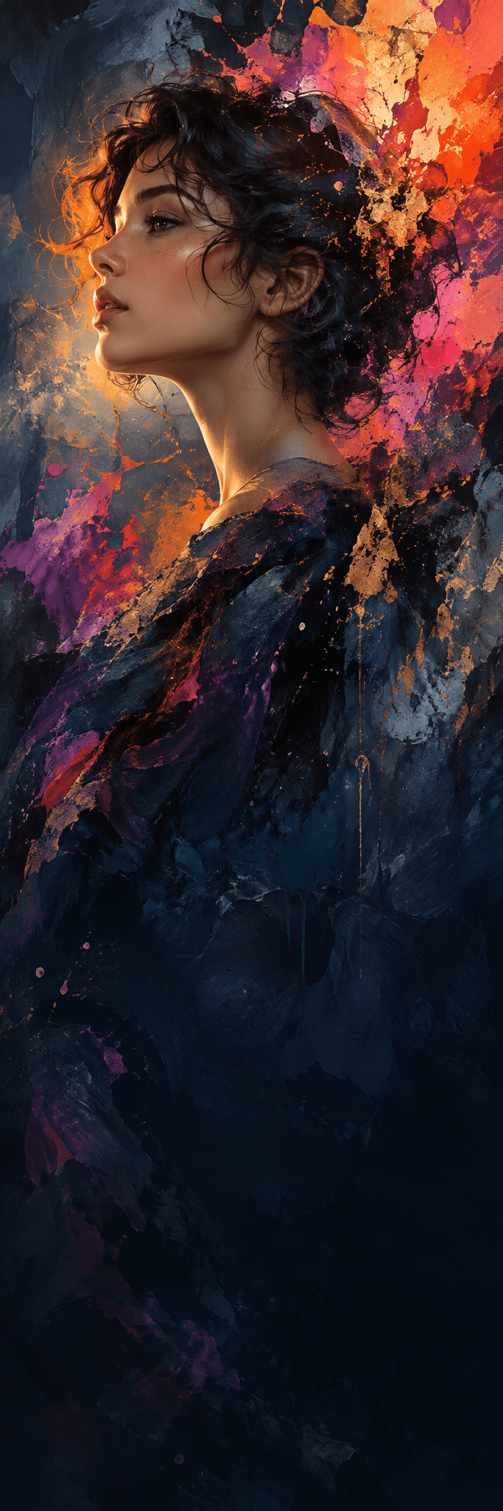 Contemporary artwork displayed on ArtHub